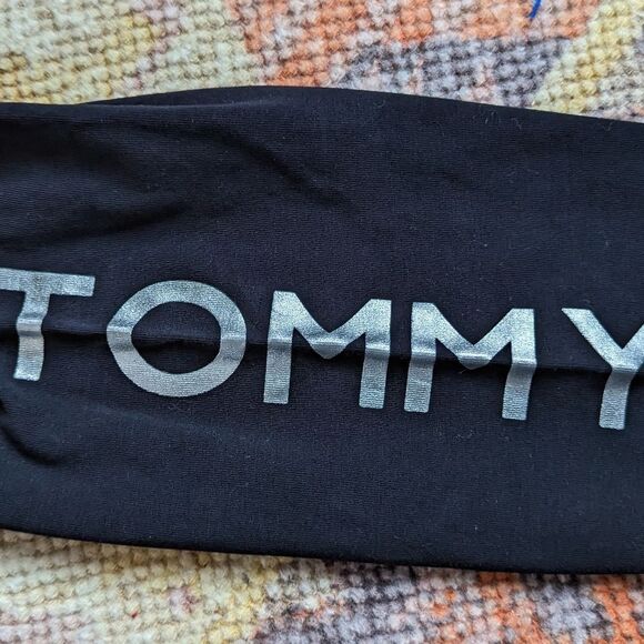 Tommy Hilfiger Sport Cropped Capri Leggings size 1X gray waist band - Picture 6 of 7